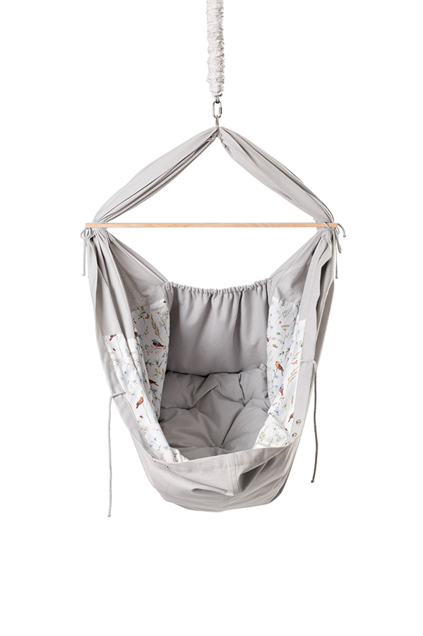 Hamak JUNIOR szary NOWY (plamka)