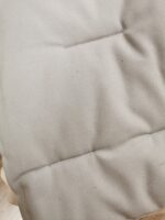 Materac BABY, wełniany, szary